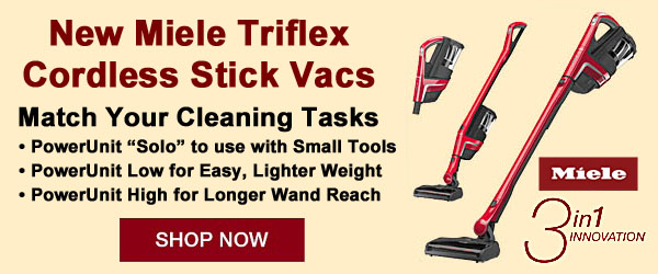 New Miele Triflex Stick - 3 in 1 Inovation