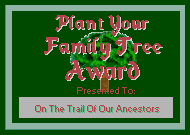 Plant Your Family Tree Award