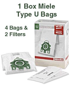 Genuine Miele AirClean Bags - Type U