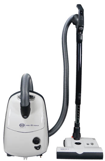 SEBO White E3 Vacuum Cleaner with ET-1 Power Nozzle
