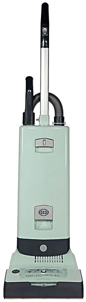 SEBO X7 Premium Pastel Green Vacuum Cleaner - 12" Wide Upright