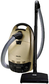 Miele S548 Champagne with SEB 217-2 Powerbrush