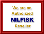 We are an Authorized Nilfisk Dealer